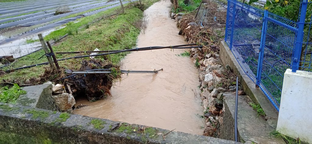 heavy rainfall and storms